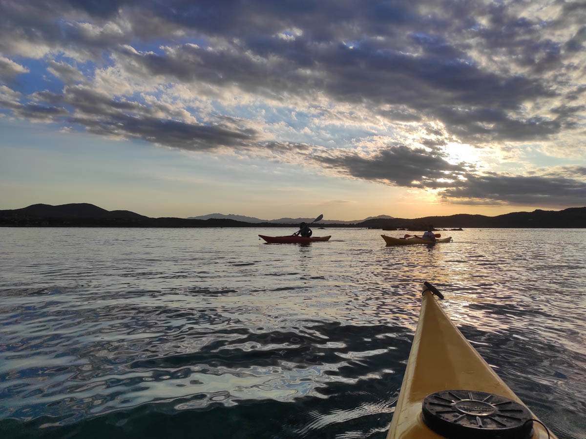 Kayak al Tramonto